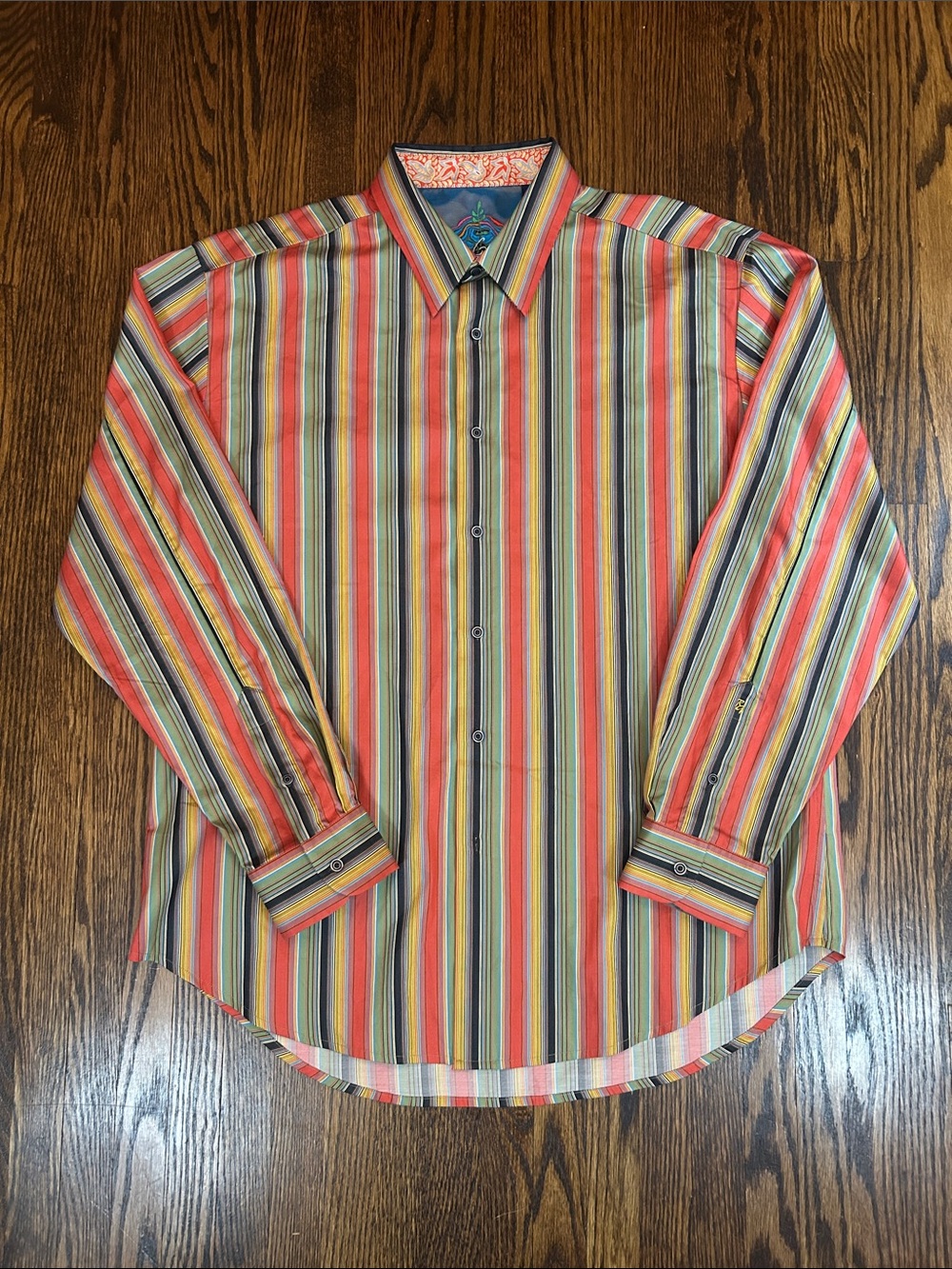 Robert Graham Vertical Striped Dress Shirt